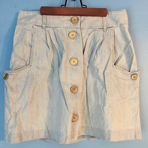 Throwback Jeans Skirt